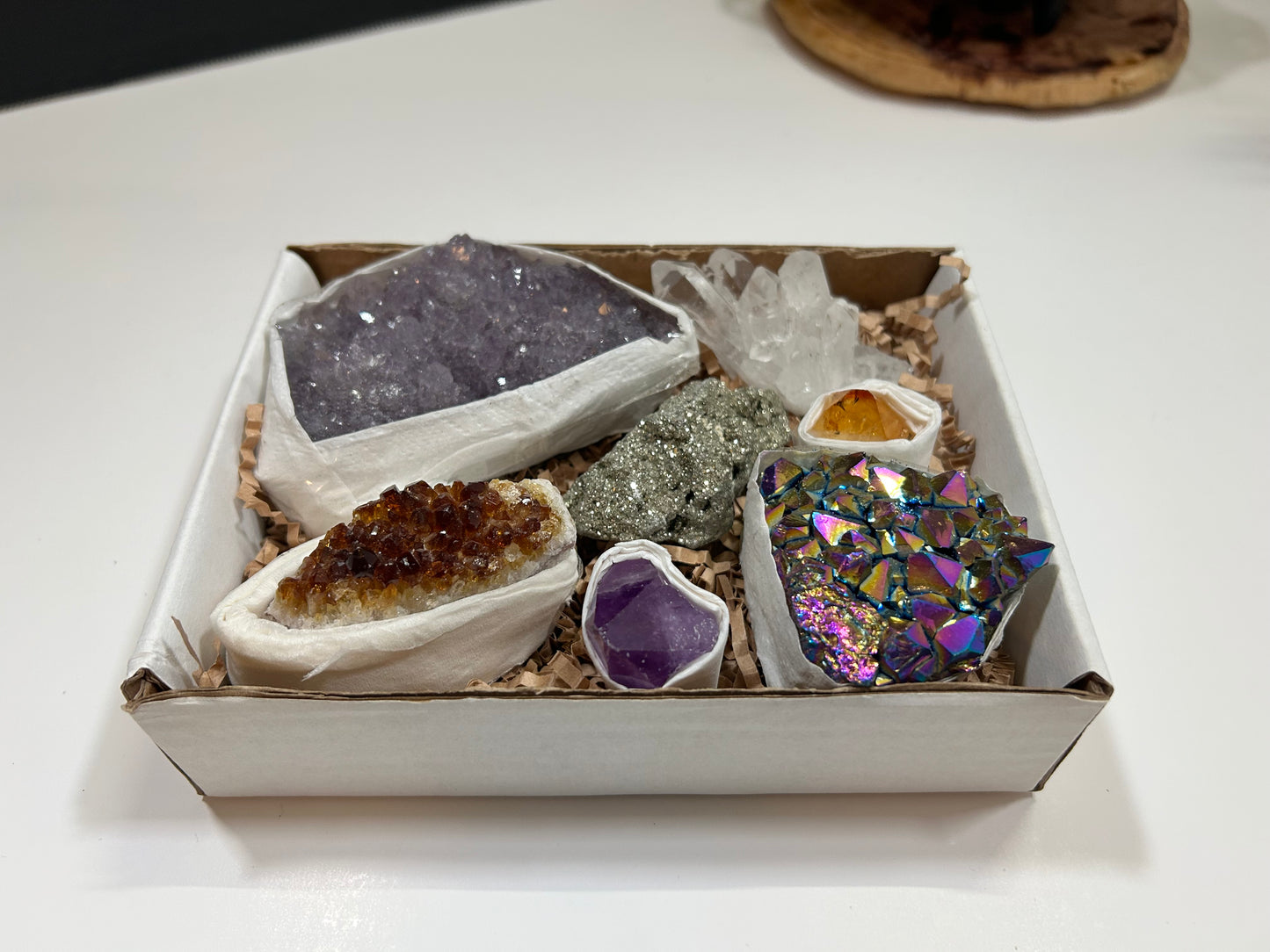 Large Crystal Boxed Gift Set