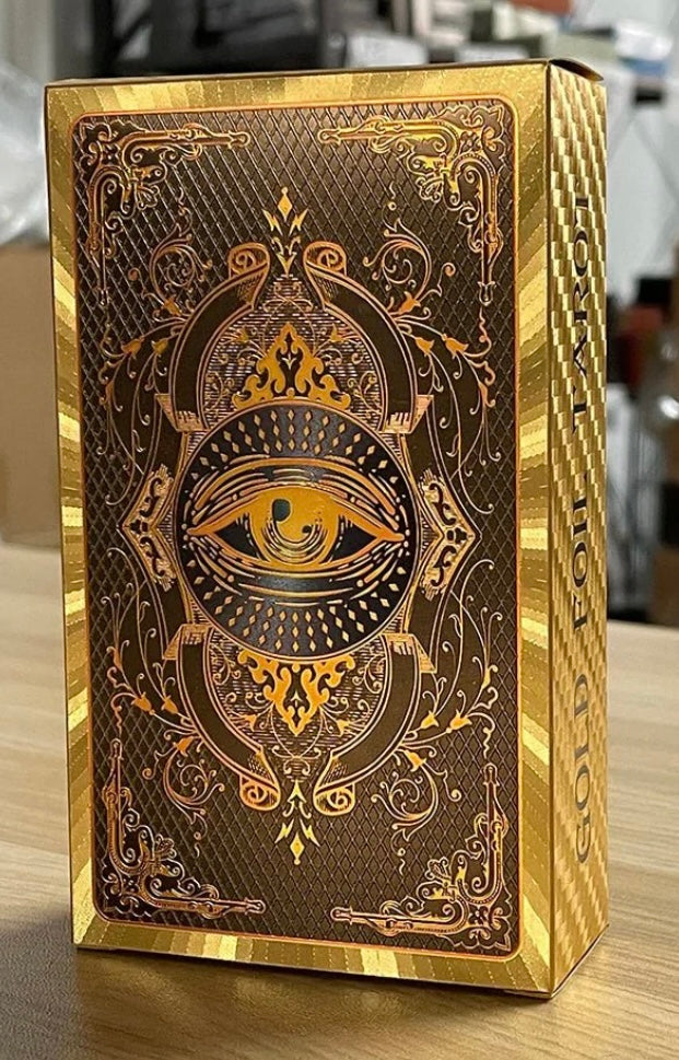 Rider Waite Tarot Deck Golden Foil Edition