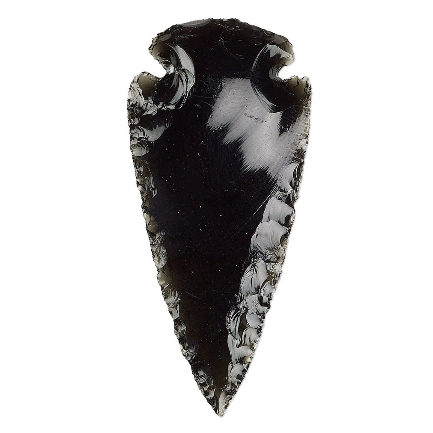 Black Obsidian Arrowhead Replica Magnet