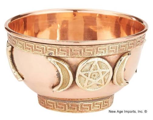 4 Inch Copper Offering Bowl