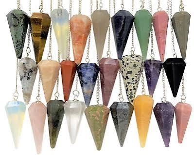 Gemstone Pendulums