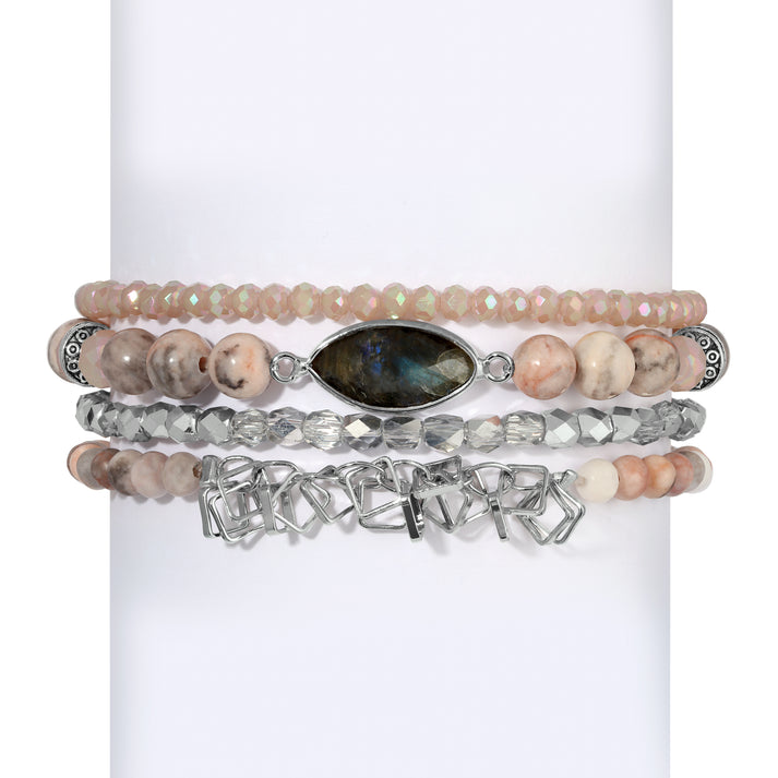 Pink Zebra Jasper Bracelet