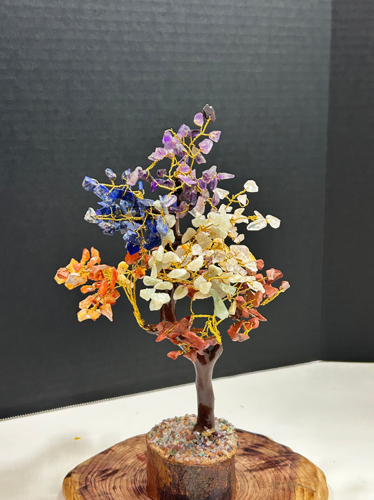 Chakra Gemstone Bonsai Tree