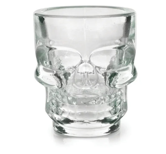 Skull Glass Beer Mug