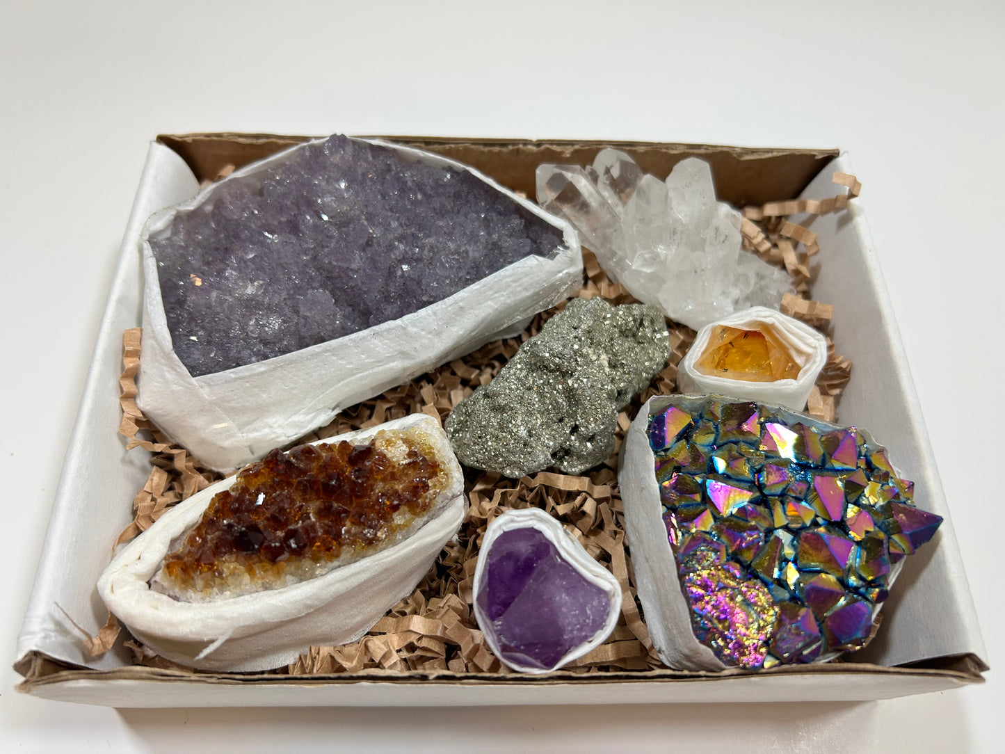 Large Crystal Boxed Gift Set