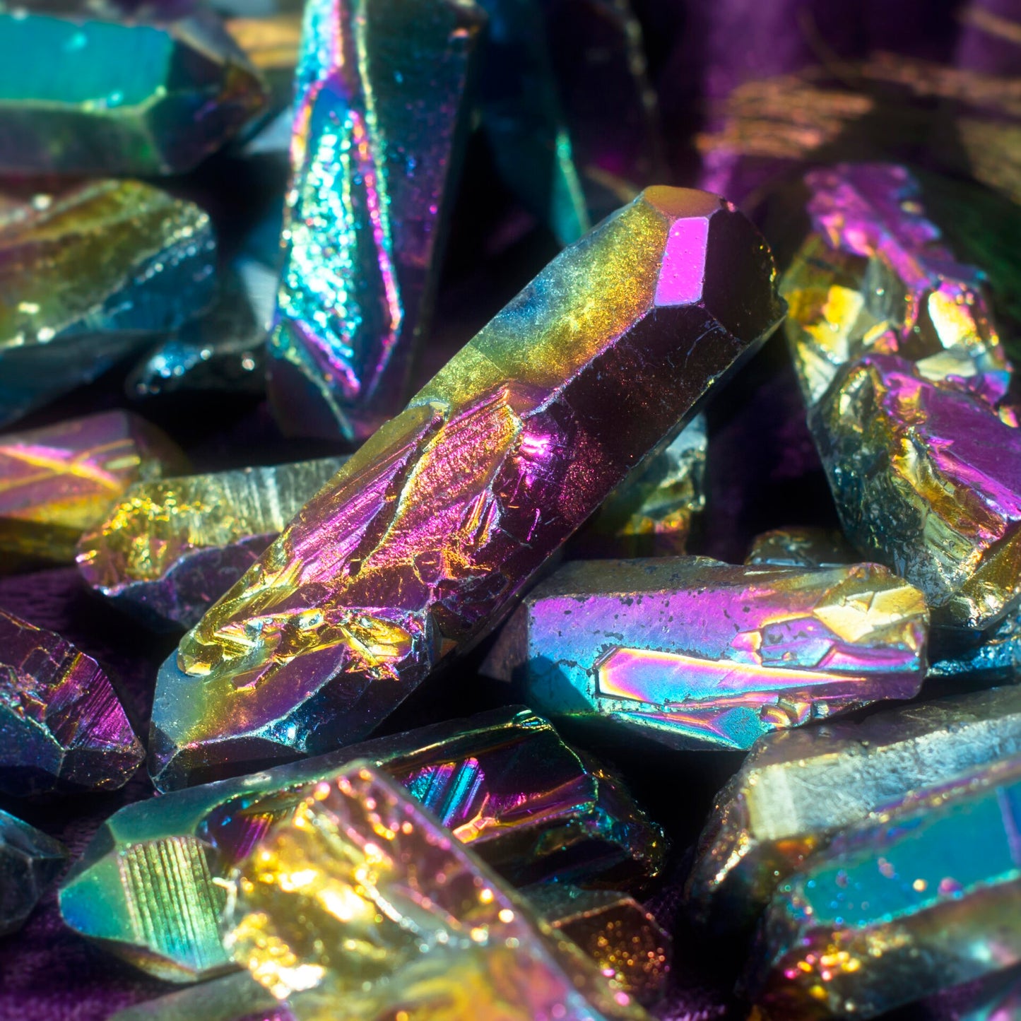 Aura Quartz Points