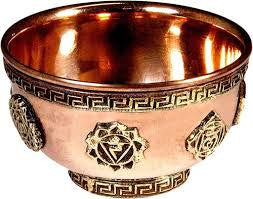 4 Inch Copper Offering Bowl