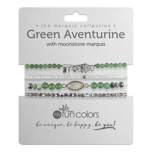 Green Aventurine Beaded Gemstone Bracelet