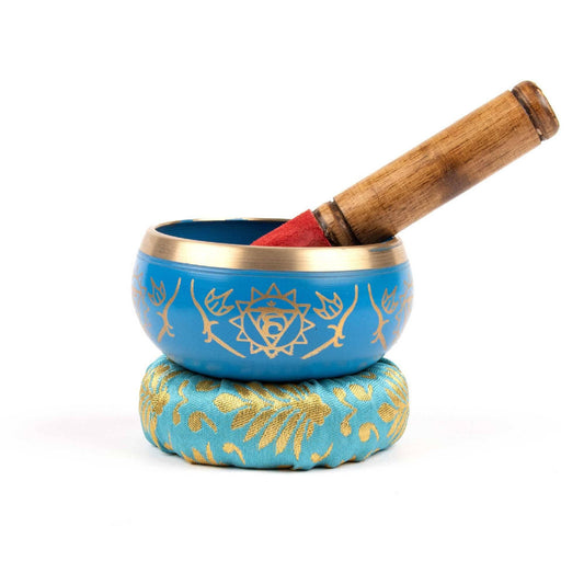 Throat Chakra Tibetan Singing Bowl