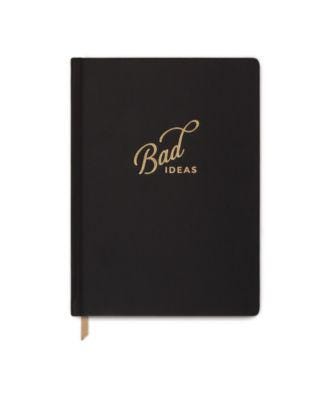 Bad Ideas - Black Hardcover Journal