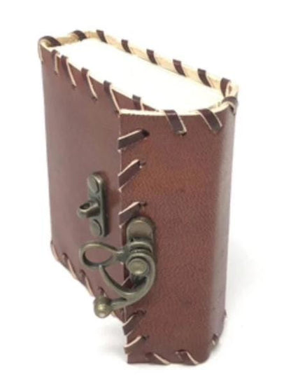 Mini Leather Journal With Latch