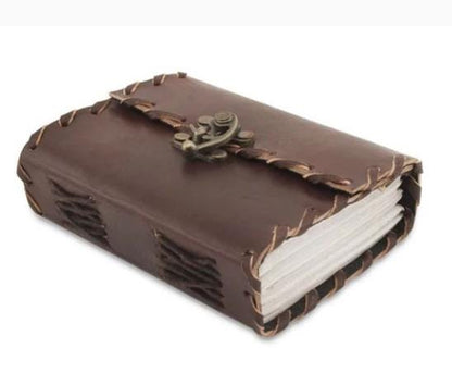 Mini Leather Journal With Latch