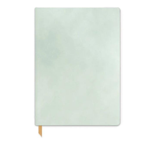 Sage Vegan Suede Journal