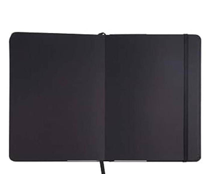 Hardcover Black Journal With Black Pages